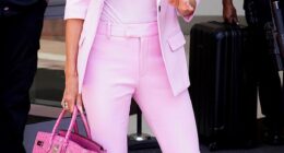 It's loved by stars, including Heidi Klum, pictured with a Birkin in 2022, but Hermes allegedly ensures that not just anyone can get their hands on the coveted accessory