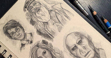 Hey Pandas, Draw Your Favorite Harry Potter Character