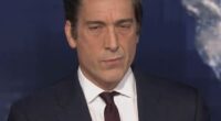 ABC's David Muir suffered a rocky start to his World News Tonight broadcast on Tuesday due to a technical issue