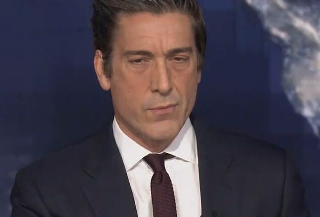 ABC's David Muir suffered a rocky start to his World News Tonight broadcast on Tuesday due to a technical issue