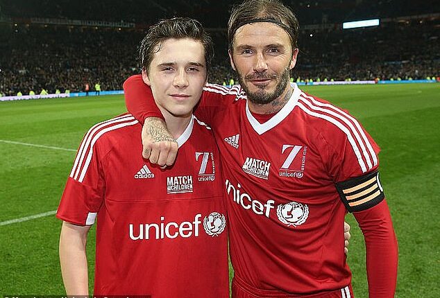 Brooklyn Beckham cited anxiety of attempting to emulate David's glittering football career had contributed to walking away from the game