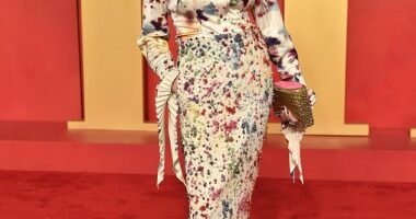 Catherine O'Hara — whose death at 71 was announced on Friday — recently recalled how her 40th birthday was marred by the tragedy of John Candy passing away; O'Hara pictured 2024