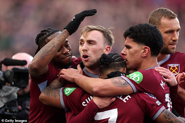 Jarrod Bowen and Crysencio Summerville are freed up as old-fashioned wingers for West Ham