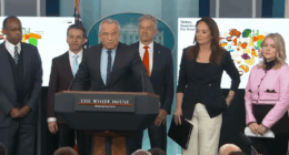 Robert F. Kennedy Jr. speaks at press conference