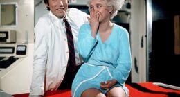 Jim Dale and Barbara Windsor in Carry On Again Doctor, 1969