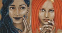 I Drew These 6 Portraits As An Homage To The Girl With A Pearl Earring
