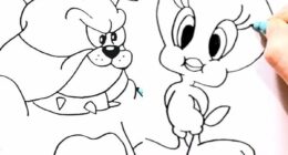 I Show People How To Draw Famous Cartoon Characters Step-By-Step