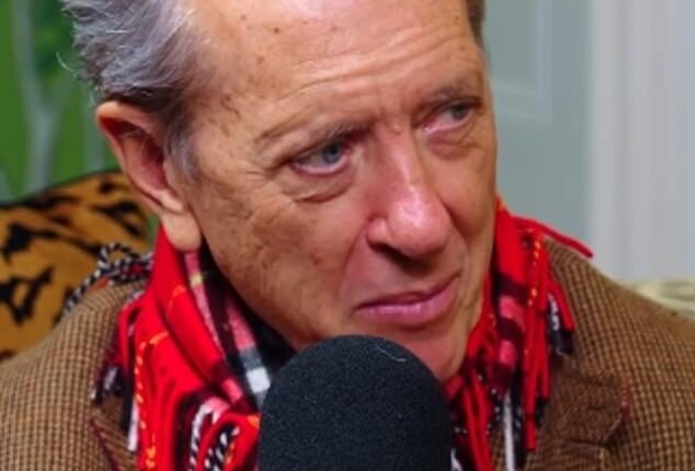 Richard E. Grant fought back tears as he recently opened up on the death of his late wife, Joan Washington