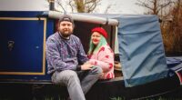Tish and her partner Josh made the decision to leave their traditional abode for a home on the water in 2024 due to rising living costs in the UK