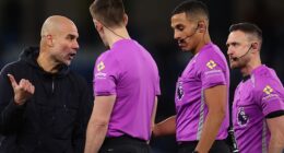 Pep Guardiola dispenses his poison calmly yet brutally, with ref Farai Hallam the latest recipient