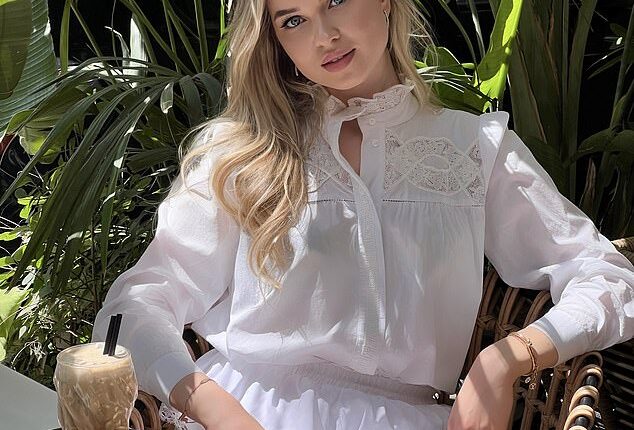 Influencer Diana Sidva, 23, from Lisbon, Portugal, spent months being a 'stay-at-home girlfriend' but said the lifestyle was not as glamorous as some may think