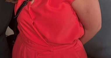 'I did not wake up one morning suddenly 10kg heavier. It happened discreetly, the way midlife weight gain so often does,' writes nutritionist Faye James, 51 (pictured before her weight loss)