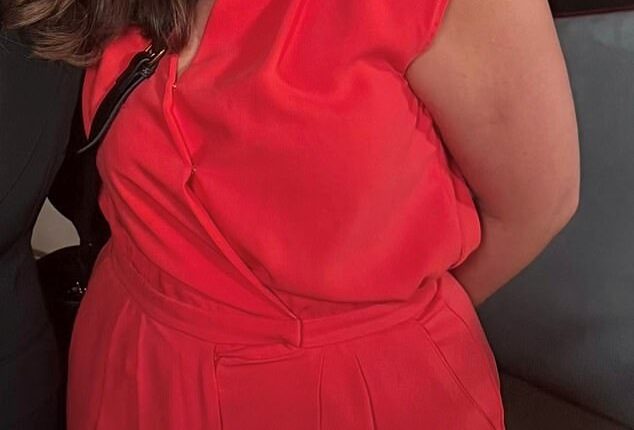 'I did not wake up one morning suddenly 10kg heavier. It happened discreetly, the way midlife weight gain so often does,' writes nutritionist Faye James, 51 (pictured before her weight loss)