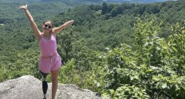 Lulu Gribbin was swimming at waist-height when she was attacked by a bull shark, which tore off her left hand and then part of her right leg