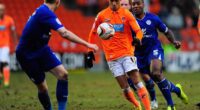 Tom Ince's first Championship goals came on a bobbly Bloomfield Road surface for Blackpool