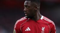Ibrahima Konate missed his second Liverpool game after the death of his father