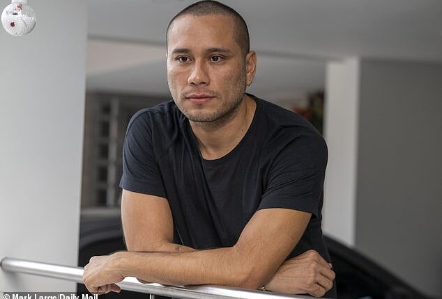 Ivan Colmenares Garcia, 35, (pictured) was forcibly stripped, bound, blindfolded and jailed under Nicolas Maduro's brutal regime