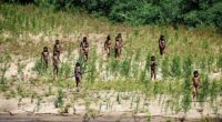 Never-seen-before footage of the world's biggest isolated tribe has surfaced