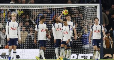 This year Tottenham have been unable to beat any of Burnley, West Ham, Bournemouth, Sunderland or Brentford