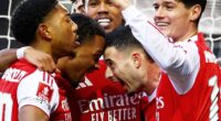 Gabriel Martinelli has had an eventful week - scoring an FA Cup hat-trick against Portsmouth on Sunday after causing controversy last Thursday by trying to remove Liverpool's injured full back Conor Bradley from the Emirates pitch