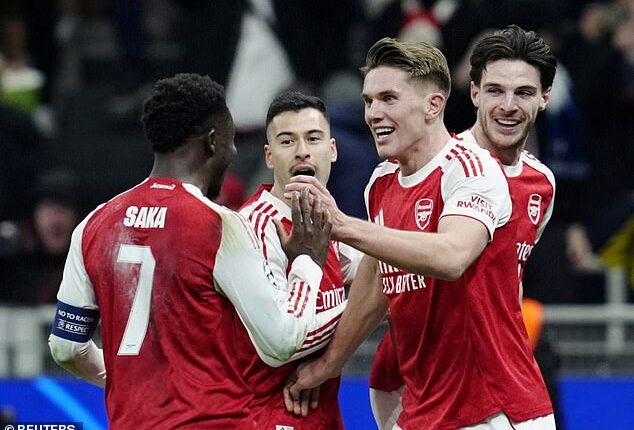 Viktor Gyokeres got back in the goals in Milan to help Arsenal secure yet another European win