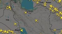 Iran's Civil Aviation Organization issued a Notice to Air Missions (NOTAM) closing its airspace to all aircraft except permitted international arrivals or departures. The notice issued at 5.19pm EST is effective for more than two hours. Flight radar data showed very few aircraft over Iran as the order went into effect.