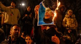 For years, policymakers and analysts have obsessed over how the Islamic Republic of Iranmight fall. Far less attention has been paid to the more important question: whether it should (Pictured: Anti-regime protests in Iran)