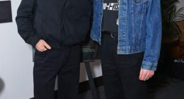 Paul Mescal and Cillian Murphy looked in good spirits as they attended a screening of Hamnet in London on Wednesday