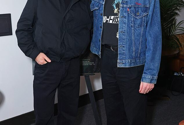 Paul Mescal and Cillian Murphy looked in good spirits as they attended a screening of Hamnet in London on Wednesday