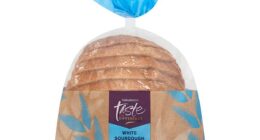 Sainsbury's Sourdough Medium Sliced White Bread, Taste the Difference, contains ascorbic acid, which isn't traditionally found in sourdoughs