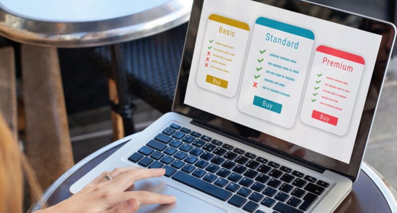 subscription screen