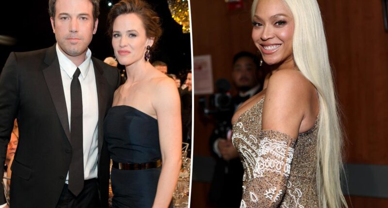 Jennifer Garner shares Beyoncé song Ben Affleck plays on repeat