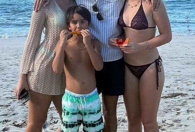Cash Warren reflected on 2025 in an Instagram post shared on Wednesday, New Year's Eve; pictured with kids Honor, Haven, and Hayes