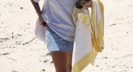 Tahnee Sims (pictured) has been slowly rebuilding her life after the tragic loss of her boyfriend, singer Johnny Ruffo, two years ago. On Saturday, the White Fox Boutique product developer stepped out for a relaxing, solo trip to Sydney's Maroubra beach