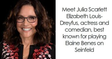 Julia Louis-Dreyfus: Bio And Career Highlights