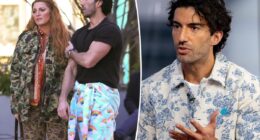 Justin Baldoni branded 'moron' by studio exec for alluding to rape in 'It Ends With Us' interview
