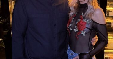 Kate Lawler celebrated her husband Martin Bojtos 43rd birthday in style with a lavish dinner at London restaurant Solaya on Sunday