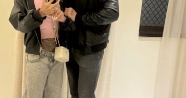 Katie Price has shared the first snap with her new husband Lee Andrews, just hours after the couple stunned fans by tying the knot in Dubai on Saturday