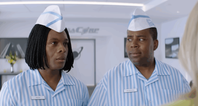 Kel Mitchell and Kenan Thompson in Good Burger 2