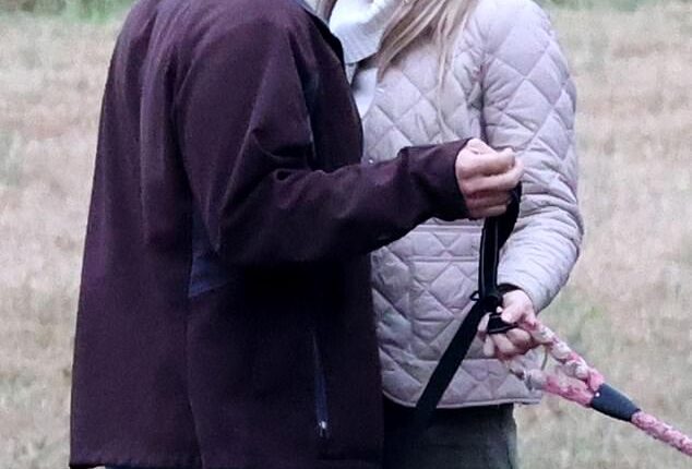 Molly Martens, 41, was snapped locking lips with her new boyfriend Josh Parrott,36, while the couple walked their dogs in Knoxville, Tennessee, the Daily Mail can reveal