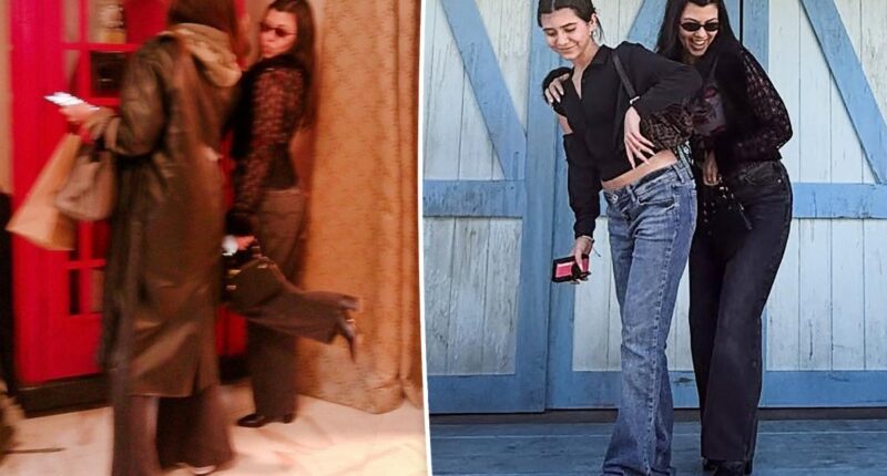 Kourtney Kardashian's daughter Penelope, 13, is taller than mom in new photos