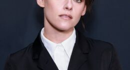 Kristen Stewart has voiced her desire to leave the US to make movies abroad and 'then shove them down the throat of the American people', as she reflected on the changing landscape of Hollywood under Donald Trump (seen this month)