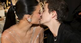 Kylie Jenner and Timothée Chalamet's steamy romance sent fans wild on Sunday night after they got cosy at the Golden Globes