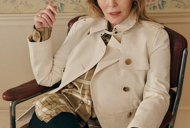 The Burberry Spring 2026 Wardrobe modelled by Patsy Kensit, Liam Gallagher's ex wife
