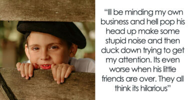 Lady Ignores Complaints About Her Son Climbing Fence, Person Takes Drastic Step To Protect Privacy