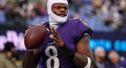 Lamar Jackson has sparked further rumors that he will be traded to the Las Vegas Raiders