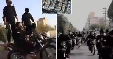 Leaked blueprints from Iran's Revolutionary Guard expose secret 'psychological warfare' used to crush dissent as protests engulf the country