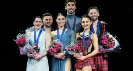 Lilah Fear and Lewis Gibson miss out on maiden European ice dance title