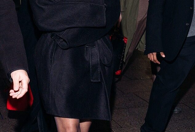 Lily Allen was seen leaving a Paris Fashion Week event with her new love interest Jonah Freud on Tuesday after the pair enjoyed a romantic trip to Italy