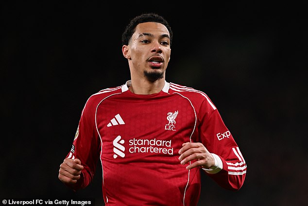 Hugo Ekitike is a doubt for Liverpool's trip to Arsenal on Thursday and hasn't trained this week